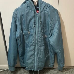 Supreme Teal Windbreaker Jacket